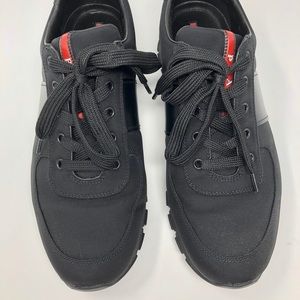 Prada Men’s Tech Fabric Sneakers Size 43/10